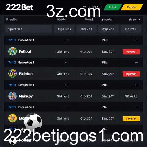 Explorando a Categoria de Apostas Esportivas no Site 222 Bet Jogos